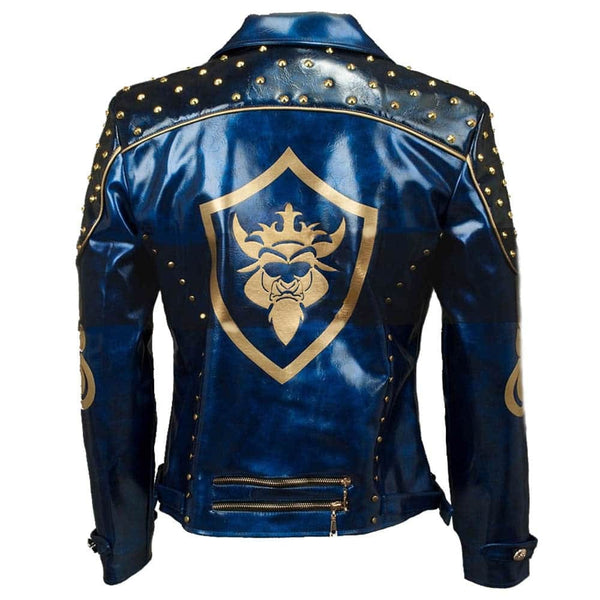 Handmade Mitchell Hope Descendants 2 King Ben Jacket – Genuine Cowhide Leather