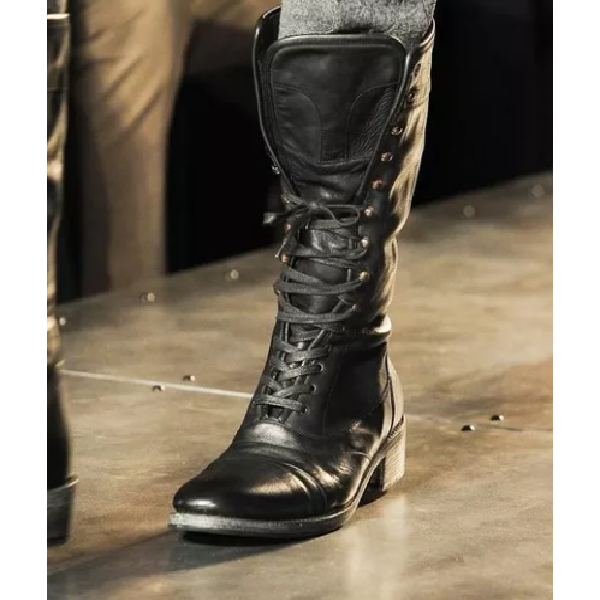 New Handmade Men's Style Superb Leather Boots Long Men Boot Leather