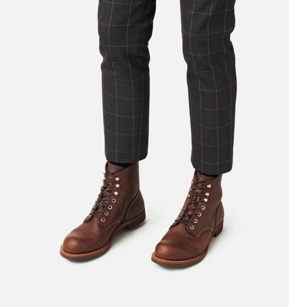 Handmade Goodyear Welted Brown Leather Ankle Boots for Men: Premium Craftsmanship and Style