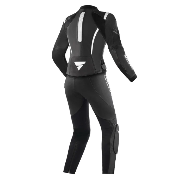SHIMA Miura 2.0 Ladies 2 PC Leather Suit White & Black