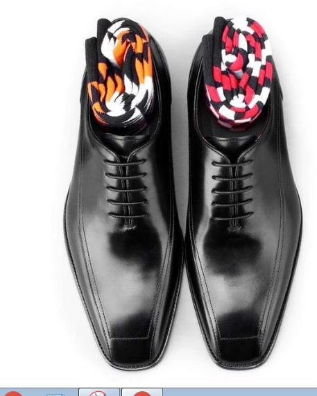 Goodyear Welted Men's Black Leather Formal Dress Shoes | Office Business Shoes